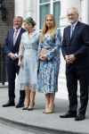 Den Haag 30 juni 2026
Koning Willem Alexander Koningin Maxima en prinses Amalia bij afscheid van Thom de Graaf in raad v State .