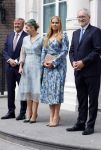 Den Haag 30 juni 2026
Koning Willem Alexander Koningin Maxima en prinses Amalia bij afscheid van Thom de Graaf in raad v State .