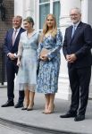 Den Haag 30 juni 2026
Koning Willem Alexander Koningin Maxima en prinses Amalia bij afscheid van Thom de Graaf in raad v State .