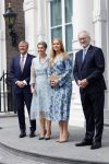 Den Haag 30 juni 2026
Koning Willem Alexander Koningin Maxima en prinses Amalia bij afscheid van Thom de Graaf in raad v State .