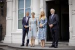 DEN HAAG 30 juni 2026 Koning Willem-Alexander, Koningin Maxima en Prinses Amalia is aanwezig bij de buitengewone vergadering van de Raad van State ter gelegenheid van het afscheid van de heer Thom de Graaf als vice-president.