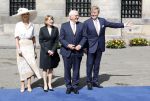 Amsterdam 9 juni 2026
Op uitnodiging van Zijne Majesteit de Koning - Koning Willem Alexander en Koningin Maxima brengt de bondspresident van Duitsland, Frank-Walter Steinmeier, een staatsbezoek aan Nederland. Hij wordt hierbij vergezeld door zijn echtgenote Elke BÃ¼denbender.