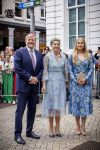 DEN HAAG 30 juni 2026 Koning Willem-Alexander, Koningin Maxima en Prinses Amalia is aanwezig bij de buitengewone vergadering van de Raad van State ter gelegenheid van het afscheid van de heer Thom de Graaf als vice-president.