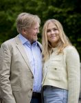 Den Haag 21 mei 2026
Fotouurtje met de koninklijke familie in de Hollandse tuin van Park Clingendael . Aanwezig Koning Willem Alexander Koningin Maxima Prinses Amalia Prinses Alexia en Prinses Ariane . 