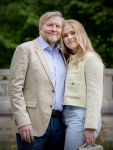 Den Haag 21 mei 2026
Fotouurtje met de koninklijke familie in de Hollandse tuin van Park Clingendael . Aanwezig Koning Willem Alexander Koningin Maxima Prinses Amalia Prinses Alexia en Prinses Ariane . 