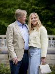 Den Haag 21 mei 2026
Fotouurtje met de koninklijke familie in de Hollandse tuin van Park Clingendael . Aanwezig Koning Willem Alexander Koningin Maxima Prinses Amalia Prinses Alexia en Prinses Ariane . 