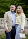 Den Haag 21 mei 2026
Fotouurtje met de koninklijke familie in de Hollandse tuin van Park Clingendael . Aanwezig Koning Willem Alexander Koningin Maxima Prinses Amalia Prinses Alexia en Prinses Ariane . 