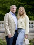 Den Haag 21 mei 2026
Fotouurtje met de koninklijke familie in de Hollandse tuin van Park Clingendael . Aanwezig Koning Willem Alexander Koningin Maxima Prinses Amalia Prinses Alexia en Prinses Ariane . 