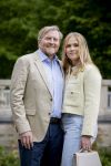 Den Haag 21 mei 2026
Fotouurtje met de koninklijke familie in de Hollandse tuin van Park Clingendael . Aanwezig Koning Willem Alexander Koningin Maxima Prinses Amalia Prinses Alexia en Prinses Ariane . 