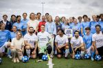 VOORBURG 2 juni 2026 Koningin Maxima tijdens de aftrap van âDe Onzichtbare Blessureâ. Met het programma besteden KNVB en Zilveren Kruis aandacht aan mentale gezondheid in het amateurvoetbal. MIND Us wil dat jongeren grip krijgen op hun mentale gezondheid, zich veerkrachtig ontwikkelen en hulp weten te vinden als dat nodig is, Maxima is erevoorzitter van de stichting. De aftrap vind plaats in de Week van de Mentale Gezondheid. 