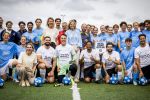 VOORBURG 2 juni 2026 Koningin Maxima tijdens de aftrap van âDe Onzichtbare Blessureâ. Met het programma besteden KNVB en Zilveren Kruis aandacht aan mentale gezondheid in het amateurvoetbal. MIND Us wil dat jongeren grip krijgen op hun mentale gezondheid, zich veerkrachtig ontwikkelen en hulp weten te vinden als dat nodig is, Maxima is erevoorzitter van de stichting. De aftrap vind plaats in de Week van de Mentale Gezondheid. 