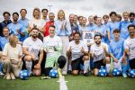 VOORBURG 2 juni 2026 Koningin Maxima tijdens de aftrap van âDe Onzichtbare Blessureâ. Met het programma besteden KNVB en Zilveren Kruis aandacht aan mentale gezondheid in het amateurvoetbal. MIND Us wil dat jongeren grip krijgen op hun mentale gezondheid, zich veerkrachtig ontwikkelen en hulp weten te vinden als dat nodig is, Maxima is erevoorzitter van de stichting. De aftrap vind plaats in de Week van de Mentale Gezondheid. 