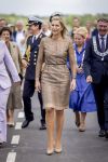 HEERENVEEN 3 juni 2026 - Koningin Maxima opent op  het Werklandschap van de Toekomst van Omrin in Ook het nieuwe circulaire zogenoemde droomkantoor van dit afvalverwerkingsbedrijf staat op het Werklandshap van de Toekomst, een duurzaam ontwikkeld bedrijventerrein dat groen en klimaatbestendig is. PATRICK VAN KATWIJK