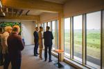HEERENVEEN 3 juni 2026 - Koningin Maxima opent op  het Werklandschap van de Toekomst van Omrin in Ook het nieuwe circulaire zogenoemde droomkantoor van dit afvalverwerkingsbedrijf staat op het Werklandshap van de Toekomst, een duurzaam ontwikkeld bedrijventerrein dat groen en klimaatbestendig is. PATRICK VAN KATWIJK