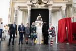 Arnhem 13 mei 2026
Koningin Maxima opent de State of Fashion BiÃ«nnale 2026. State of Fashion is een toonaangevend internationaal platform voor mode, textiel en maatschappelijke transitie. Minister van Onderwijs, Cultuur en Wetenschap Rianne Letschert was ook aanwezig  (Groene jurk)