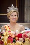 Amsterdam, 17 Juni 2026 Keizer Naruhito, keizerin Masako van Japan, Koning Willem Alexander Koningin Maxima Prinses Amalia en Prinses Ariane tijdens het staatsbanket in het Koninklijk Paleis Amsterdam. 

Naruhito brengt een driedaags staatsbezoek aan Nederland.

