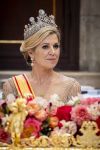 Amsterdam, 17 Juni 2026 Keizer Naruhito, keizerin Masako van Japan, Koning Willem Alexander Koningin Maxima Prinses Amalia en Prinses Ariane tijdens het staatsbanket in het Koninklijk Paleis Amsterdam. 

Naruhito brengt een driedaags staatsbezoek aan Nederland.

