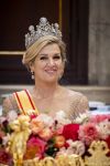 Amsterdam, 17 Juni 2026 Keizer Naruhito, keizerin Masako van Japan, Koning Willem Alexander Koningin Maxima Prinses Amalia en Prinses Ariane tijdens het staatsbanket in het Koninklijk Paleis Amsterdam. 

Naruhito brengt een driedaags staatsbezoek aan Nederland.

