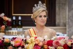 Amsterdam, 17 Juni 2026 Keizer Naruhito, keizerin Masako van Japan, Koning Willem Alexander Koningin Maxima Prinses Amalia en Prinses Ariane tijdens het staatsbanket in het Koninklijk Paleis Amsterdam. 

Naruhito brengt een driedaags staatsbezoek aan Nederland.

