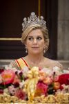 Amsterdam, 17 Juni 2026 Keizer Naruhito, keizerin Masako van Japan, Koning Willem Alexander Koningin Maxima Prinses Amalia en Prinses Ariane tijdens het staatsbanket in het Koninklijk Paleis Amsterdam. 

Naruhito brengt een driedaags staatsbezoek aan Nederland.

