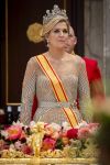 Amsterdam, 17 Juni 2026 Keizer Naruhito, keizerin Masako van Japan, Koning Willem Alexander Koningin Maxima Prinses Amalia en Prinses Ariane tijdens het staatsbanket in het Koninklijk Paleis Amsterdam. 

Naruhito brengt een driedaags staatsbezoek aan Nederland.


