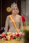 Amsterdam, 17 Juni 2026 Keizer Naruhito, keizerin Masako van Japan, Koning Willem Alexander Koningin Maxima Prinses Amalia en Prinses Ariane tijdens het staatsbanket in het Koninklijk Paleis Amsterdam. 

Naruhito brengt een driedaags staatsbezoek aan Nederland.

