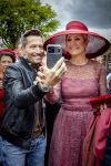 ROERMOND 19 mei 2026 Koning Willem Alexander en Koningin Maxima brengen een streekbezoek aan de gemeenten Maasgouw, Echt-Susteren, Roerdalen en Roermond. Tijdens het streekbezoek bezoekt het paar de schutterij in Wessem, Abdij Lilbosch in Echt, het smalste stukje Nederland in Illikhoven en Roermond, 19 Mei 2026. 