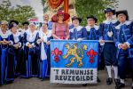 ROERMOND 19 mei 2026 Koning Willem Alexander en Koningin Maxima brengen een streekbezoek aan de gemeenten Maasgouw, Echt-Susteren, Roerdalen en Roermond. Tijdens het streekbezoek bezoekt het paar de schutterij in Wessem, Abdij Lilbosch in Echt, het smalste stukje Nederland in Illikhoven en Roermond, 19 Mei 2026. 