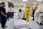Amsterdam 26 mei 2026
Koningin Maxim a op bezoek in ziekenhuis VU in Amsterdam 