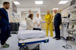 Amsterdam 26 mei 2026
Koningin Maxim a op bezoek in ziekenhuis VU in Amsterdam 