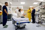 Amsterdam 26 mei 2026
Koningin Maxim a op bezoek in ziekenhuis VU in Amsterdam 