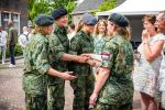 Breda 29 mei 2026
Koningin Maxima krijgt haar baret uitgereikt na afronding van haar training tot reservist, 29 Mei 2026.