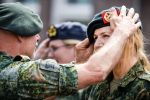 Breda 29 mei 2026
Koningin Maxima krijgt haar baret uitgereikt na afronding van haar training tot reservist, 29 Mei 2026.