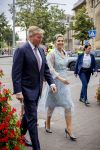 DEN HAAG 30 juni 2026 Koning Willem-Alexander, Koningin Maxima en Prinses Amalia is aanwezig bij de buitengewone vergadering van de Raad van State ter gelegenheid van het afscheid van de heer Thom de Graaf als vice-president.