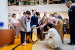 Utrecht, 19 Juni 2026 Keizer Nahurito, keizerin Masako van Japan en Koning Willem-Alexander en Koningin Maxima bezoeken het Prinses Maxima centrum voor kinder oncologie tijdens de derde dag van het Japanse staatsbezoek aan Nederland. 