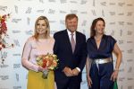Amsterdam 3 juni 2026
Koning Willem Alexander en Koningin Maxima arriveren bij Carre  voor het Holland festival . Arthur v Dijk ontvangt ze .
