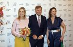 Amsterdam 3 juni 2026
Koning Willem Alexander en Koningin Maxima arriveren bij Carre  voor het Holland festival . Arthur v Dijk ontvangt ze .