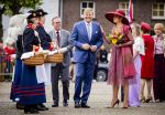 ROERMOND 19 mei 2026 Koning Willem Alexander en Koningin Maxima brengen een streekbezoek aan de gemeenten Maasgouw, Echt-Susteren, Roerdalen en Roermond. Tijdens het streekbezoek bezoekt het paar de schutterij in Wessem, Abdij Lilbosch in Echt, het smalste stukje Nederland in Illikhoven en Roermond, 19 Mei 2026. 