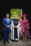 ROERMOND 19 mei 2026 Koning Willem Alexander en Koningin Maxima brengen een streekbezoek aan de gemeenten Maasgouw, Echt-Susteren, Roerdalen en Roermond. Tijdens het streekbezoek bezoekt het paar de schutterij in Wessem, Abdij Lilbosch in Echt, het smalste stukje Nederland in Illikhoven en Roermond, 19 Mei 2026. 