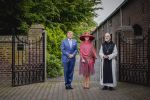 ROERMOND 19 mei 2026 Koning Willem Alexander en Koningin Maxima brengen een streekbezoek aan de gemeenten Maasgouw, Echt-Susteren, Roerdalen en Roermond. Tijdens het streekbezoek bezoekt het paar de schutterij in Wessem, Abdij Lilbosch in Echt, het smalste stukje Nederland in Illikhoven en Roermond, 19 Mei 2026. 