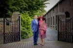 ROERMOND 19 mei 2026 Koning Willem Alexander en Koningin Maxima brengen een streekbezoek aan de gemeenten Maasgouw, Echt-Susteren, Roerdalen en Roermond. Tijdens het streekbezoek bezoekt het paar de schutterij in Wessem, Abdij Lilbosch in Echt, het smalste stukje Nederland in Illikhoven en Roermond, 19 Mei 2026. 