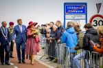 ROERMOND 19 mei 2026 Koning Willem Alexander en Koningin Maxima brengen een streekbezoek aan de gemeenten Maasgouw, Echt-Susteren, Roerdalen en Roermond. Tijdens het streekbezoek bezoekt het paar de schutterij in Wessem, Abdij Lilbosch in Echt, het smalste stukje Nederland in Illikhoven en Roermond, 19 Mei 2026. 