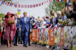 ROERMOND 19 mei 2026 Koning Willem Alexander en Koningin Maxima brengen een streekbezoek aan de gemeenten Maasgouw, Echt-Susteren, Roerdalen en Roermond. Tijdens het streekbezoek bezoekt het paar de schutterij in Wessem, Abdij Lilbosch in Echt, het smalste stukje Nederland in Illikhoven en Roermond, 19 Mei 2026. 