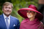 ROERMOND 19 mei 2026 Koning Willem Alexander en Koningin Maxima brengen een streekbezoek aan de gemeenten Maasgouw, Echt-Susteren, Roerdalen en Roermond. Tijdens het streekbezoek bezoekt het paar de schutterij in Wessem, Abdij Lilbosch in Echt, het smalste stukje Nederland in Illikhoven en Roermond, 19 Mei 2026. 