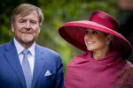 ROERMOND 19 mei 2026 Koning Willem Alexander en Koningin Maxima brengen een streekbezoek aan de gemeenten Maasgouw, Echt-Susteren, Roerdalen en Roermond. Tijdens het streekbezoek bezoekt het paar de schutterij in Wessem, Abdij Lilbosch in Echt, het smalste stukje Nederland in Illikhoven en Roermond, 19 Mei 2026. 