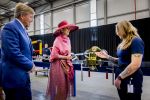 ROERMOND 19 mei 2026 Koning Willem Alexander en Koningin Maxima brengen een streekbezoek aan de gemeenten Maasgouw, Echt-Susteren, Roerdalen en Roermond. Tijdens het streekbezoek bezoekt het paar de schutterij in Wessem, Abdij Lilbosch in Echt, het smalste stukje Nederland in Illikhoven en Roermond, 19 Mei 2026. 