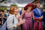 ROERMOND 19 mei 2026 Koning Willem Alexander en Koningin Maxima brengen een streekbezoek aan de gemeenten Maasgouw, Echt-Susteren, Roerdalen en Roermond. Tijdens het streekbezoek bezoekt het paar de schutterij in Wessem, Abdij Lilbosch in Echt, het smalste stukje Nederland in Illikhoven en Roermond, 19 Mei 2026. 