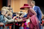 ROERMOND 19 mei 2026 Koning Willem Alexander en Koningin Maxima brengen een streekbezoek aan de gemeenten Maasgouw, Echt-Susteren, Roerdalen en Roermond. Tijdens het streekbezoek bezoekt het paar de schutterij in Wessem, Abdij Lilbosch in Echt, het smalste stukje Nederland in Illikhoven en Roermond, 19 Mei 2026. 