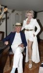 Amsterdam 1 juni 2026
Presentatie Cha Diamonds in Hotel l Europe . Lilly Becker was de Special Guest .  Marjan Strijbosch en Harry Mens 