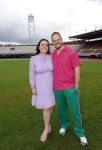 Amsterdam 4 juni 2026
Lunch met artiesten en influencers van de Amsterdamse zomer in het Olympisch stadion. Mascha Feoktistova met partner